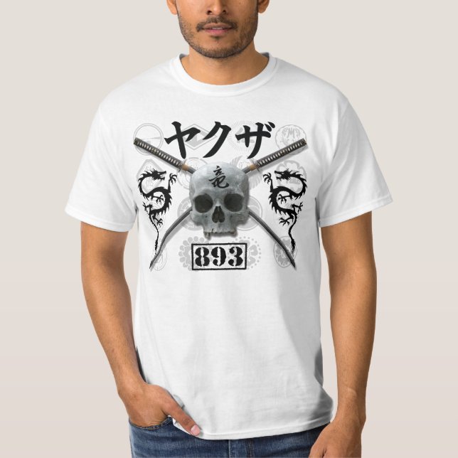 Camisa de Yakuza T com tela (Frente)