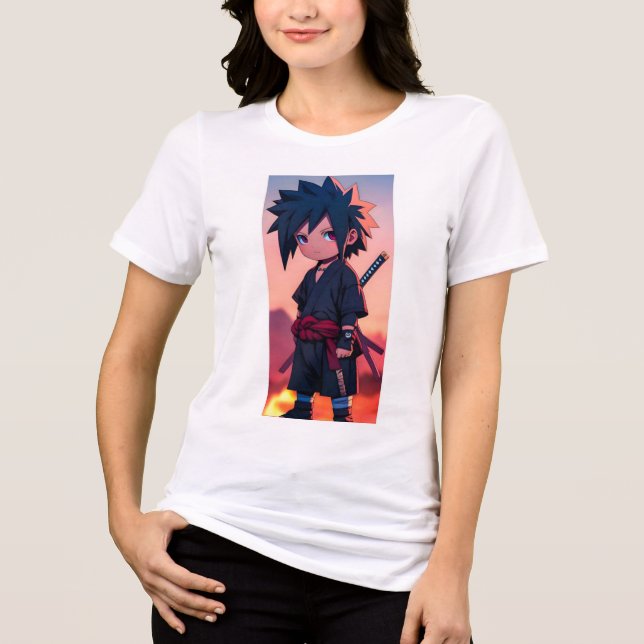 Camisa-Design de-tatuagem das mulheres na moda - A (Frente)