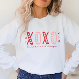 Camisa Dia de os namorados XOXO, Camisa T Xoxo Cut
