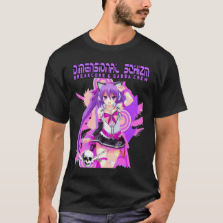 Camisa dimensional do Anime do Schizm dos homens