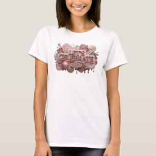 Camisa Dinâmica Vermelha com Design de LETRA 'VAMO