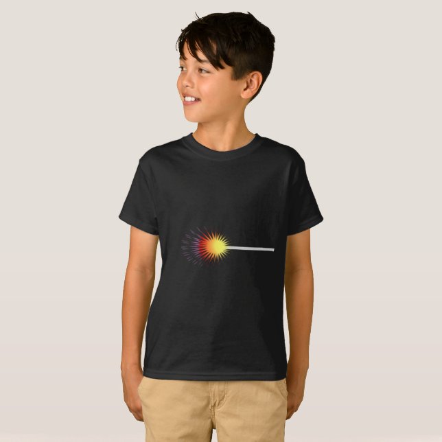Camisa dinamite com mecha acesa (Frente Completa)