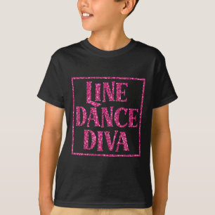 Camisa Diva De Dança De Linha Corta Para Dançarino