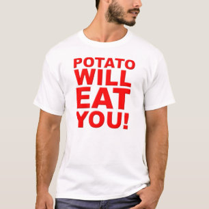Camisa Divertida Batata Vai Te Comer