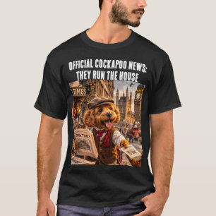 Camisa Divertida de Cockapoo Presente Eles Mandam