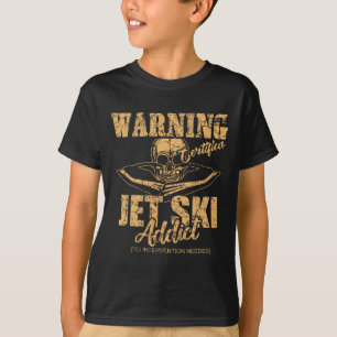 Camisa Divertida de Esportes Aquáticos de Jet Ski
