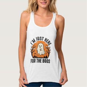 Camisa Divertida de Fantasma de Halloween Só Estou