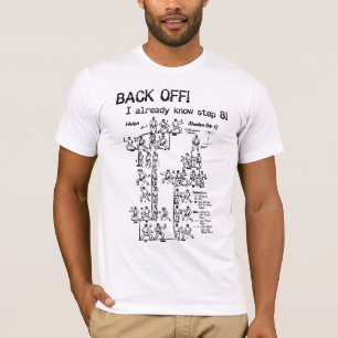 Camisa Divertida de Passos de Karatê Humor