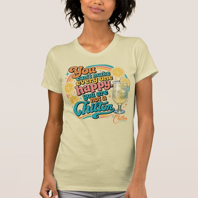 Camisa Divertida do Coquetel Chilton   (Frente)