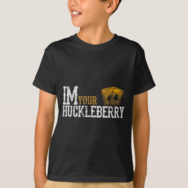Camisa Divertida Huckleberry Distressed Vintage Fi (Frente)