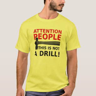 Camisa Divertida Não É Uma Broca Humor