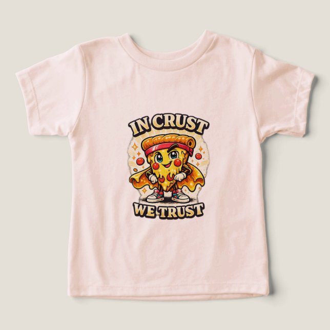 Camisa Divertida para Amantes de Pizza – Na Crosta (Design frontal)
