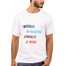 Camisa Divertida para Trabalho – Mentalmente de Fé