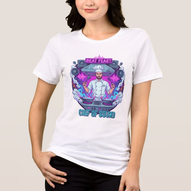 Camisa DJ Chef de Cozinha Tee (Frente)