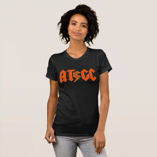 Camisa do ADN de ATGC - laranja/vermelho