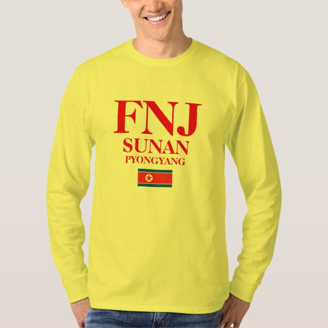 Camisa do Aeroporto Internacional de Pyongyang (Frente)