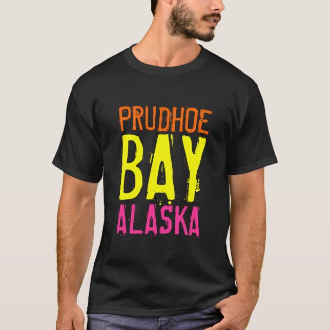 Camisa do Alasca da Baía de Prudhoe (Frente)