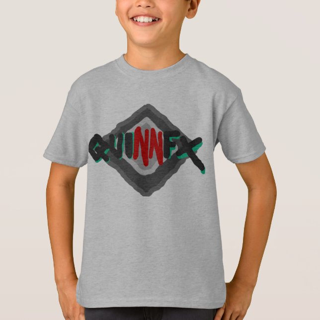 camisa do álbum t do estilo do skrillex do quinnfx (Frente)