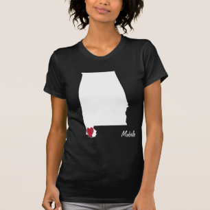 Camisa do Amor Mobile Alabama