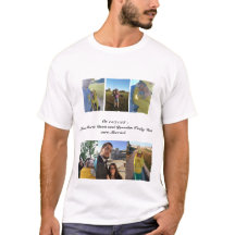 Camisa do aniversário de casamento de Brandon