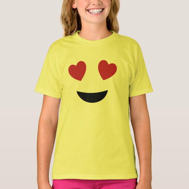 Camisa do aniversário de Emoji (Frente)