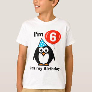 Camisa do aniversário dos miúdos sexta com pingu