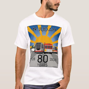 Camisa do aniversário T do 80 de N Judah!