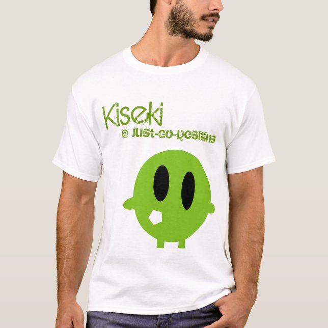 Camisa do Apenas-Ir-Design T de Kiseki @ (Frente)