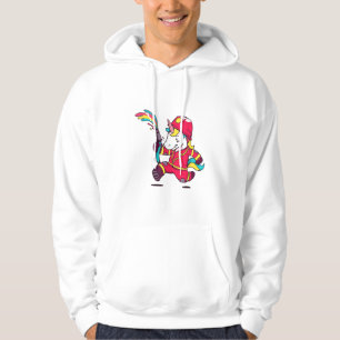 Camisa do Arco-íris Cartoon do Bombeiro Unicórnio 