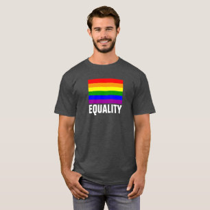 Camisa do arco-íris do orgulho de LGBT