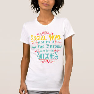 Camisa do assistente social - Tshirt do humor do