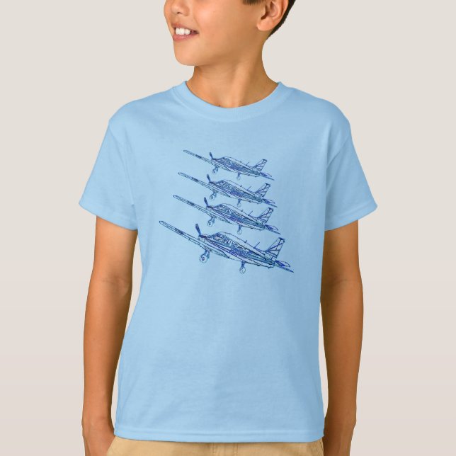 Camisa do avião... (Frente)