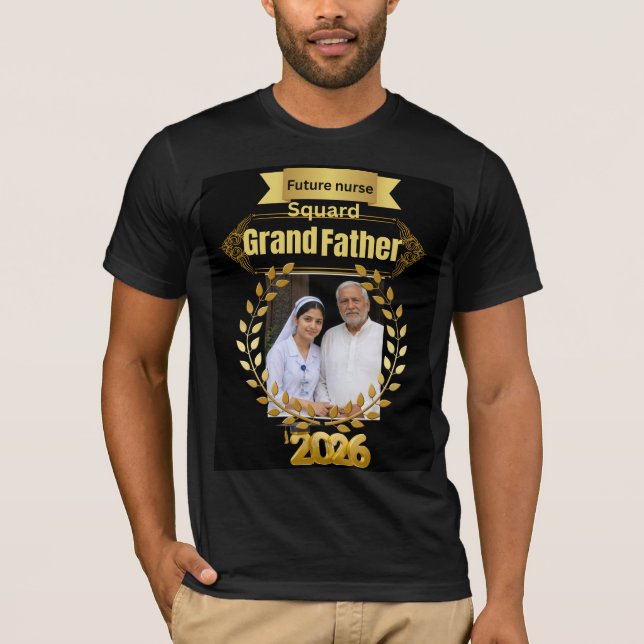 Camisa do Avô da Equipe de Futuras Enfermeiras 202 (Frente)