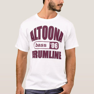 Camisa do baixo de Altoona Drumline