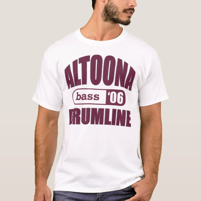 Camisa do baixo de Altoona Drumline (Frente)