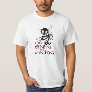 Camisa do banquete de Viking
