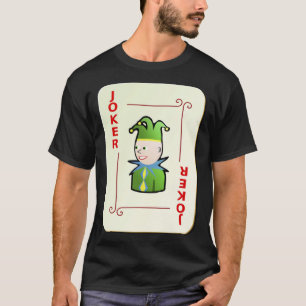 Camisa do Baralho de Joker Engraçado Fantasia de H