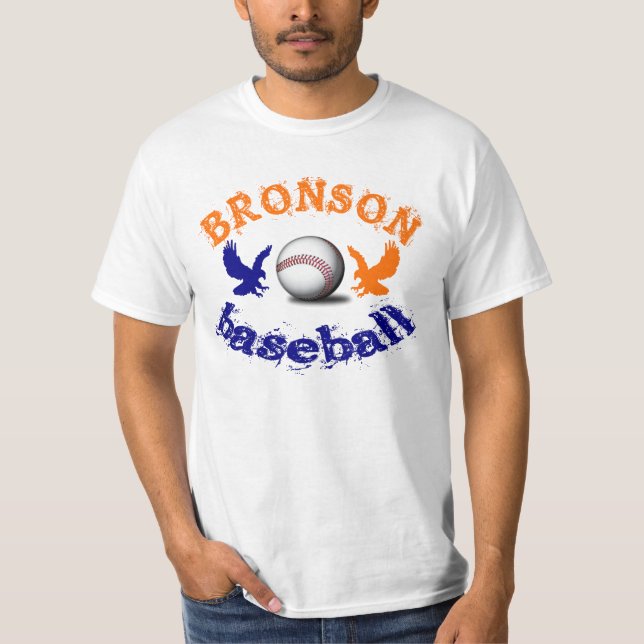 Camisa do basebol de Bronson Eagles (Frente)