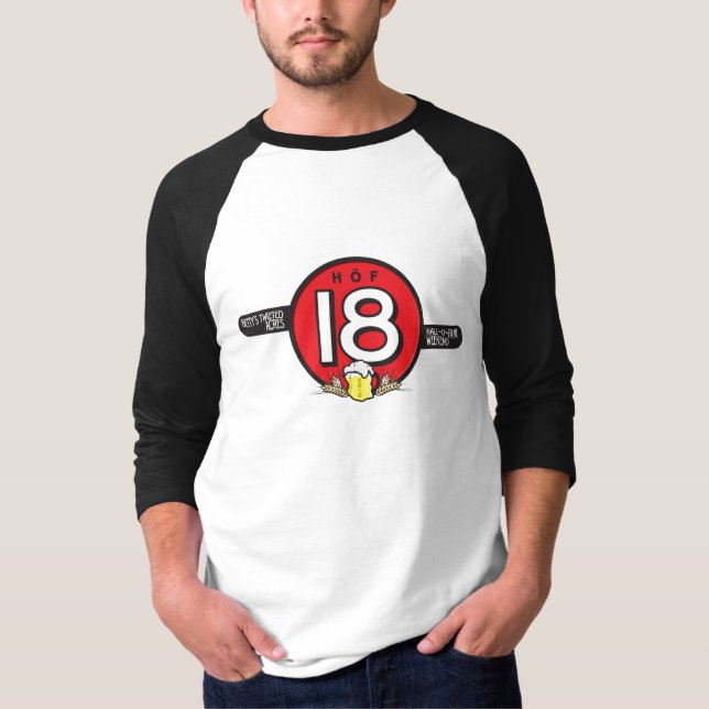 Camisa do basebol HOF18 (Frente)