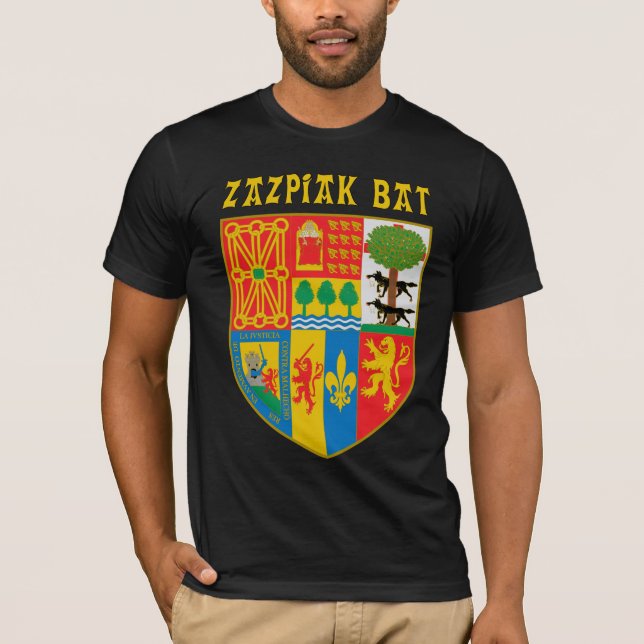 Camisa do bastão de Zazpiak (Frente)