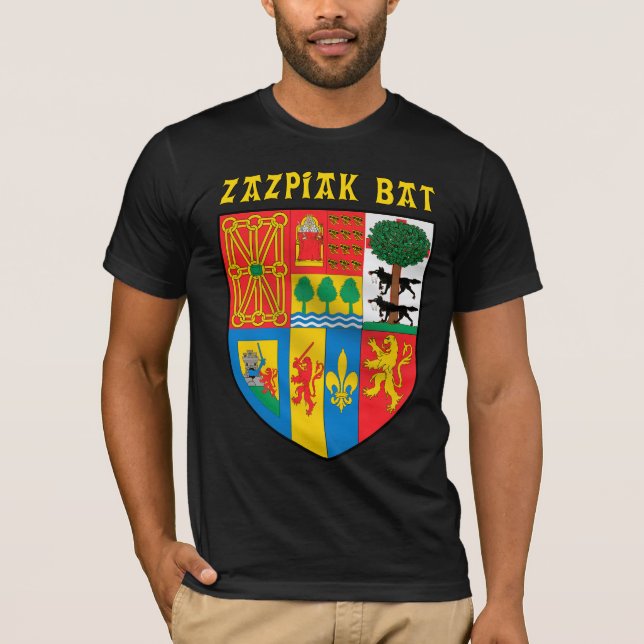 Camisa do bastão de Zazpiak (Frente)