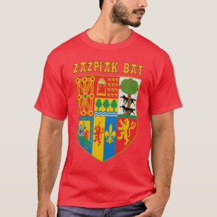 Camisa do bastão de Zazpiak