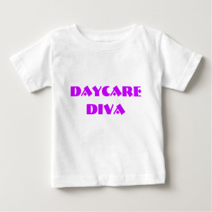 Camisa do bebê da DIVA da GUARDA de Sassydog