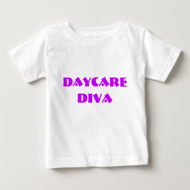 Camisa do bebê da DIVA da GUARDA de Sassydog (Frente)
