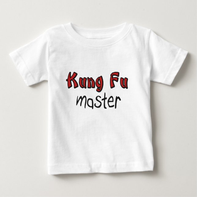 Camisa do bebê de Kung Fu (Frente)