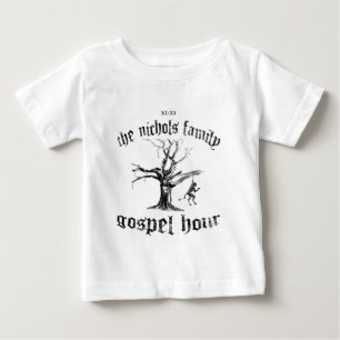 Camisa do bebê de TNFGH
