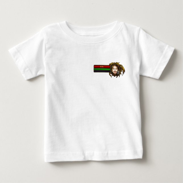 Camisa do bebê do chefe (Frente)