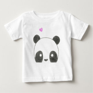 Camisa do bebê do urso de panda