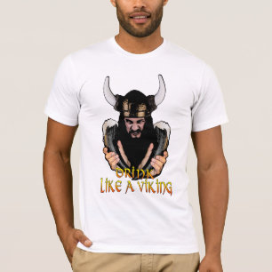 Camisa do bebedor de cerveja de Viking