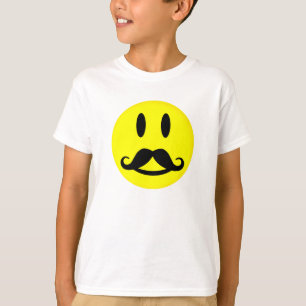 Camisa do bigode - escolha o estilo, personalizam